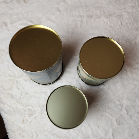 Vintage R.O.C. Nesting Goose Geese Storage Tin (Set of 3) - Picture 3 of 8